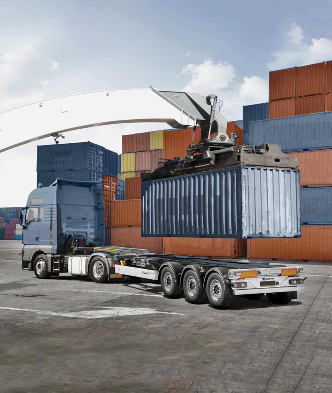 Containerchassis Vermietung - Hochstaffl Rent